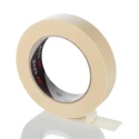 3M Beige Masking Tape Rubber Adhesive 24mm Width 50m Length Maximum Operating Temperature 60°C 101E