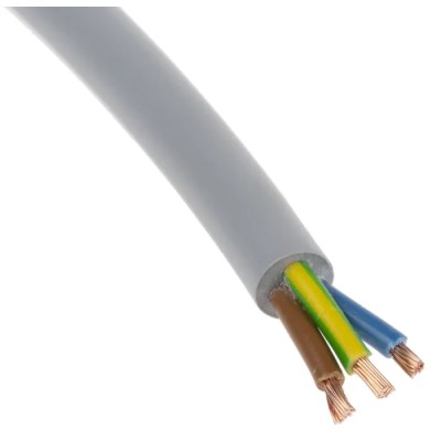 Lapp ÖLFLEX CLASSIC 100 Control Cable 3 Cores 20 AWG Unscreened Silver Grey PVC Sheath 50 m 00100224