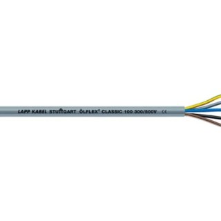 Lapp ÖLFLEX CLASSIC 100 Control Cable 12 Cores 20 AWG Unscreened 50m Silver Grey Polyvinyl Chloride Sheath 0010030