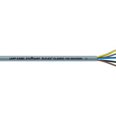 Lapp ÖLFLEX CLASSIC 100 Control Cable 12 Cores 20 AWG Unscreened 50m Silver Grey Polyvinyl Chloride Sheath 0010030