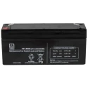 RS PRO 6 V T1 Sealed Lead Acid Battery 3.2 Ah AGM Construction 60mm x 134mm 727-0385