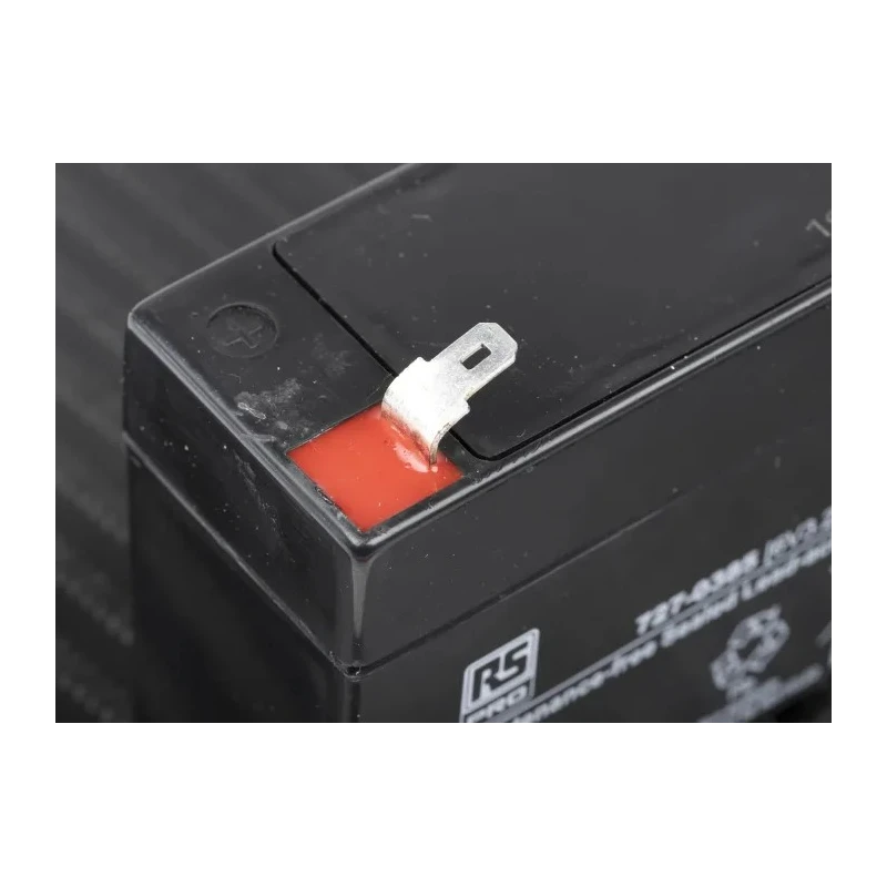 RS PRO 6 V T1 Sealed Lead Acid Battery 3.2 Ah AGM Construction 60mm x 134mm 727-0385