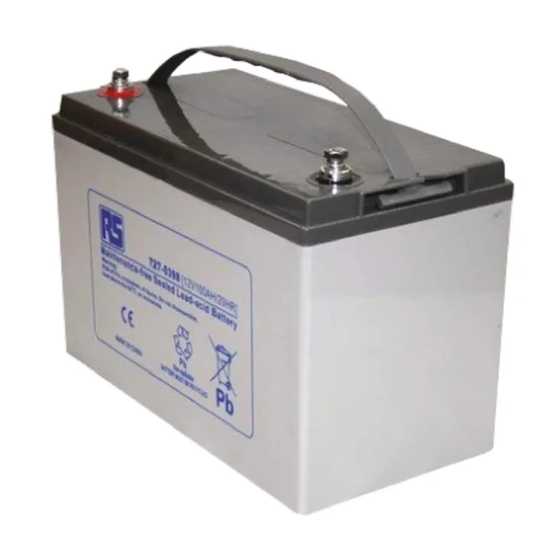 RS PRO Sealed Lead Acid Battery 12 V, 100 Ah, AGM Construction, T11 Termination, 330mm Height x 212mm Width 727-0398
