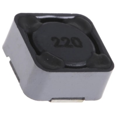 Bourns Shielded Wirewound Surface Mount Inductor 22μH ±20% 4A Idc Ferrite Core SRR1260