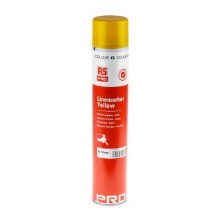 RS PRO 750 ml Yellow Acrylic Line Marker Spray 727-5591