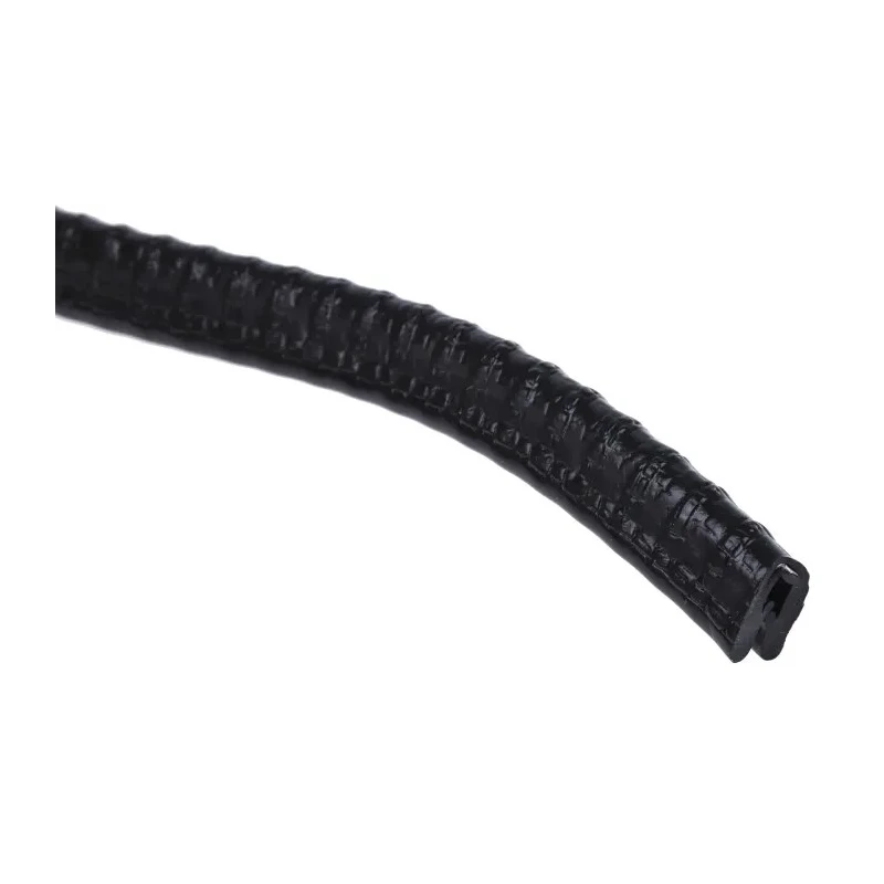 RS PRO Black Polyvinyl Chloride D-Type Edge Protection 20m Length 5.6mm Width 8.5mm Height 727-6037