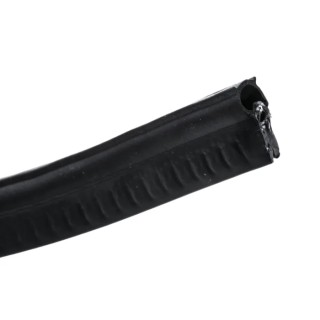 RS PRO Black Ethylene Propylene Diene Monomer Edging Strip 20 m Length 9.8 mm Width 20.4 mm 727-6046