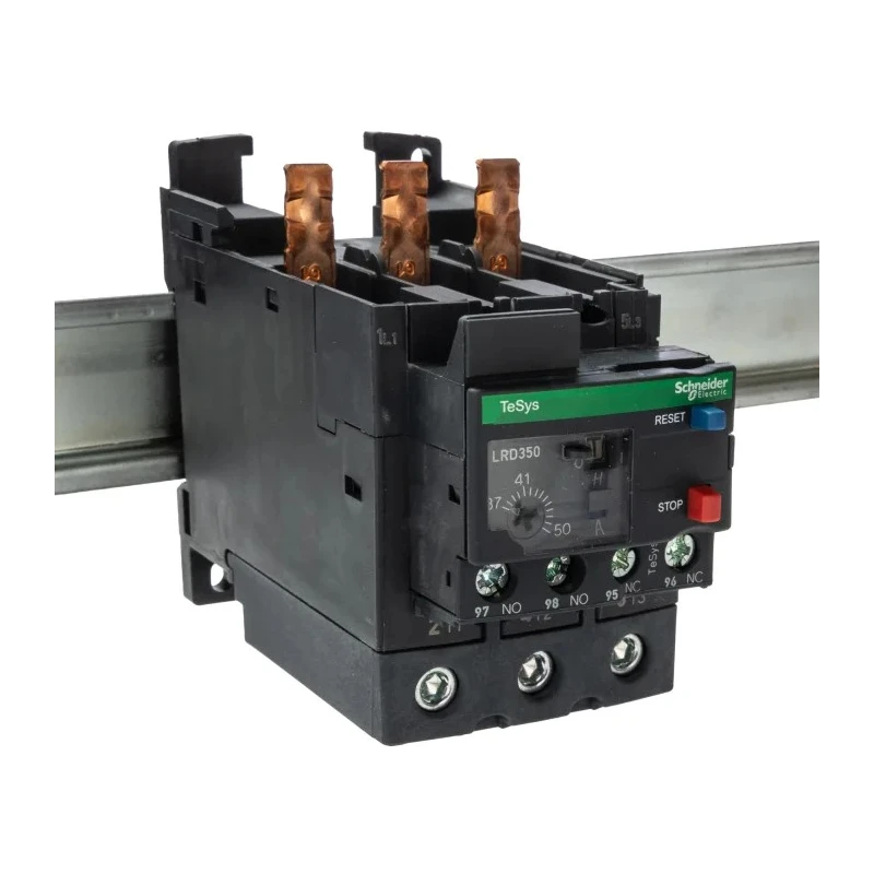 Schneider Electric LRD Thermal Overload Relay 1 NO/1 NC 37A, 50 A F.L.C, 50A Contact Rating, 22 kW, 690V 3 Phase LRD350