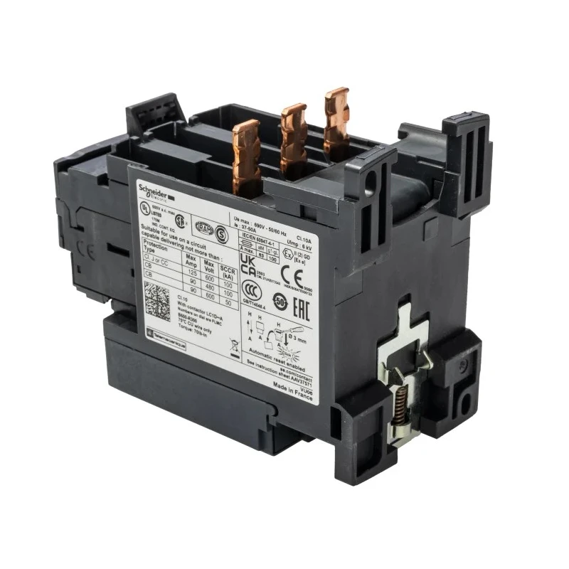 Schneider Electric LRD Thermal Overload Relay 1 NO/1 NC 37A, 50 A F.L.C, 50A Contact Rating, 22 kW, 690V 3 Phase LRD350