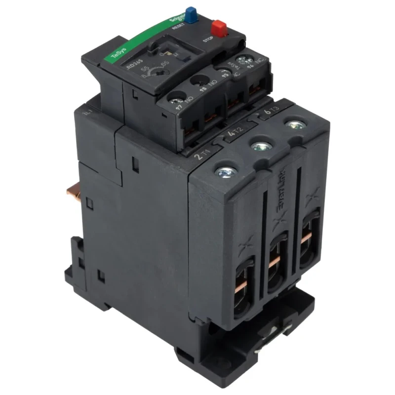 Schneider Electric Thermal Overload Relay LRD365, 1 NO/1 NC, 48-65A, 65A Contact Rating, 30 kW, 6kV Supply Voltage