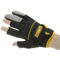 DeWALT Black Neoprene, Spandex Finger Framer Work Gloves Size 9 Synthetic Leather Coating Finger Framer Glove