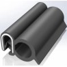RS PRO Black Ethylene Propylene Diene Monomer Edging Strip 20 m 22 mm Width 16 mm Height 727-6043