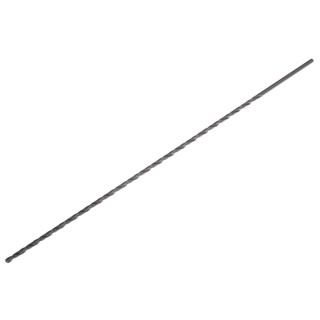 Dormer High Speed Steel Drill Bit, 3mm Diameter, 250mm Overall Length, 118° Point Angle, Bright Finish A1253.0X250