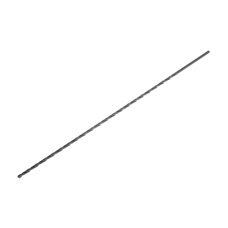 Dormer High Speed Steel Drill Bit, 3mm Diameter, 250mm Overall Length, 118° Point Angle, Bright Finish A1253.0X250