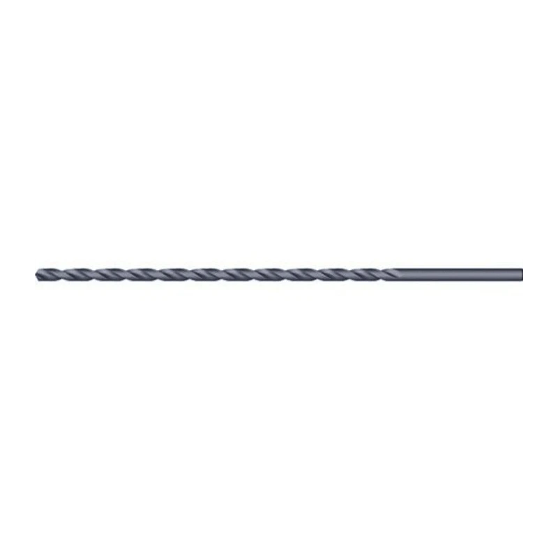 Dormer High Speed Steel (HSS) Extra Length Drill Bit, 8mm Diameter, 315mm Overall Length, Steam Tempered Finish A1258.0X315