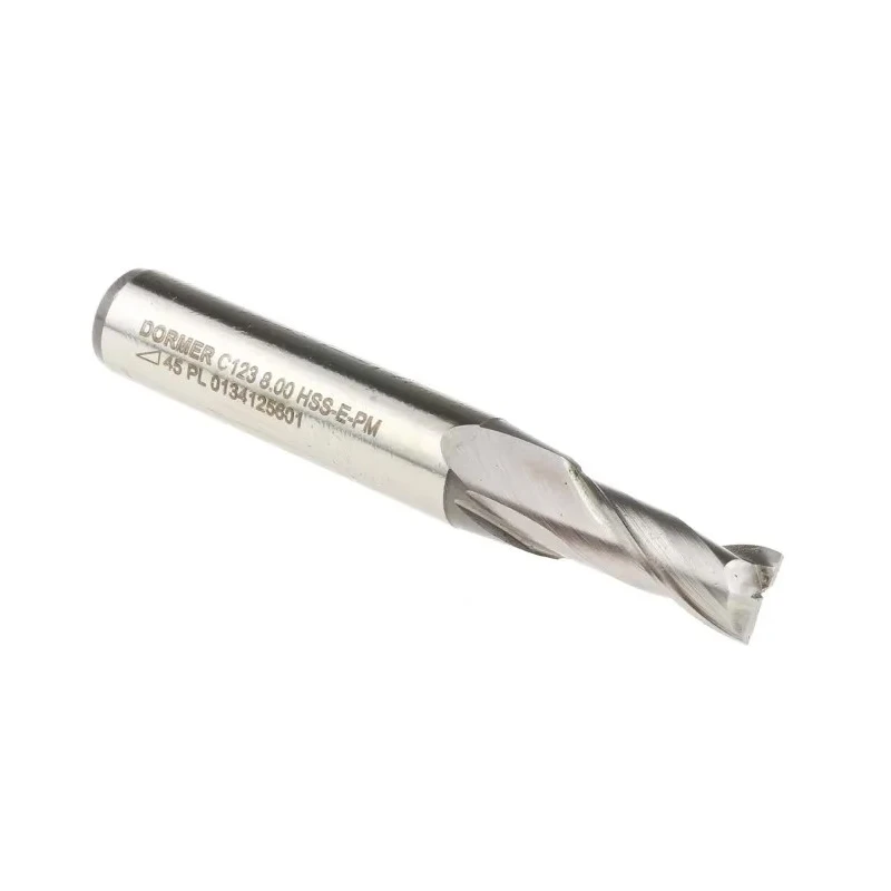 Dormer HSCo-XP Plain Slot Drill High Speed Steel-E-PM 19mm Cut Length DIN 327 C1238.0