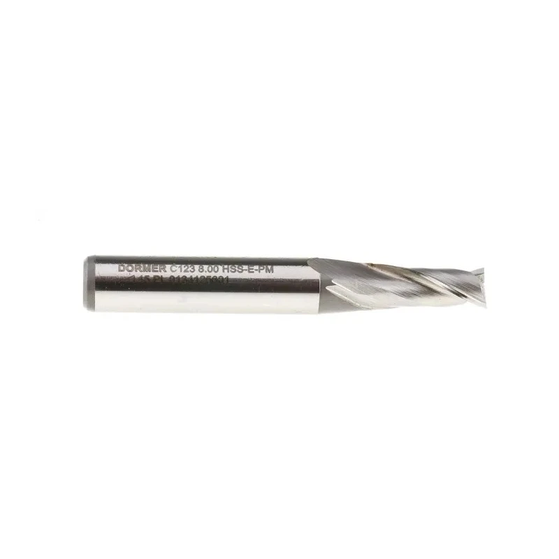 Dormer HSCo-XP Plain Slot Drill High Speed Steel-E-PM 19mm Cut Length DIN 327 C1238.0