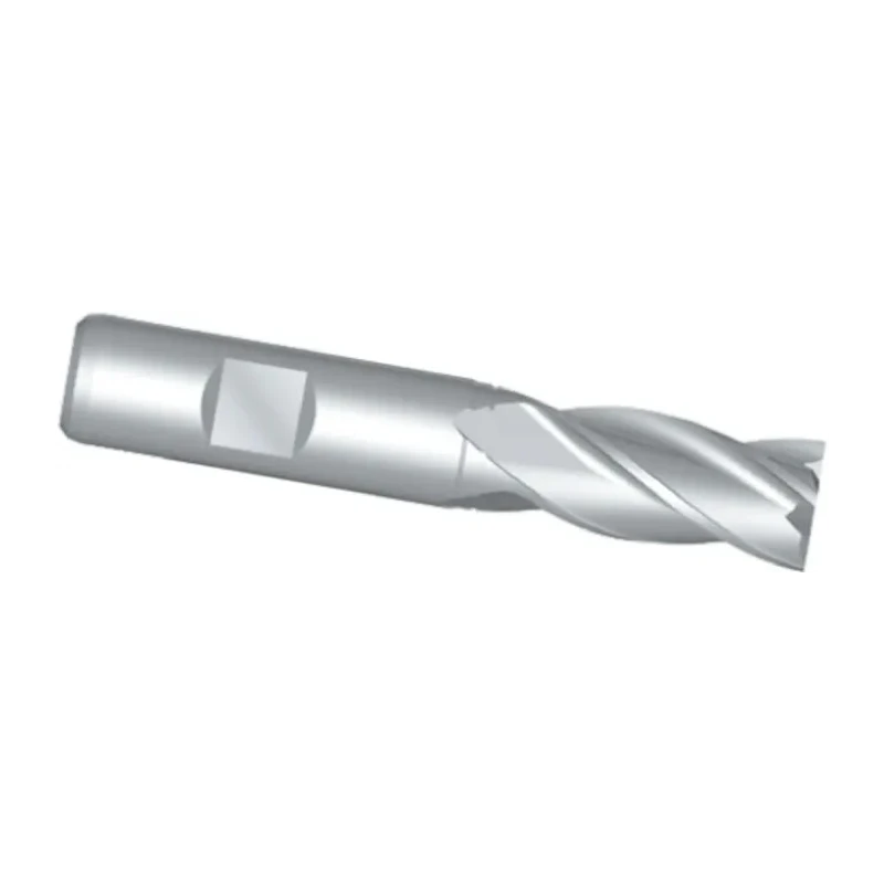 Dormer End Mill Cutter 40 mm, High Speed Steel, 40 mm Shank Diameter, 63 mm Cut Length C24725.0