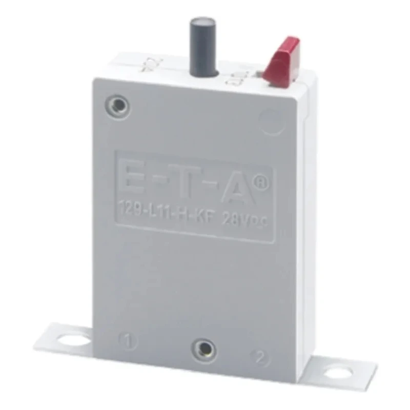 ETA Thermal Circuit Breaker 1-Pole Screw Mount 16A Current Rating 2500A Breaking Capacity 250V AC 50V DC 129-L11-H-KF-16A
