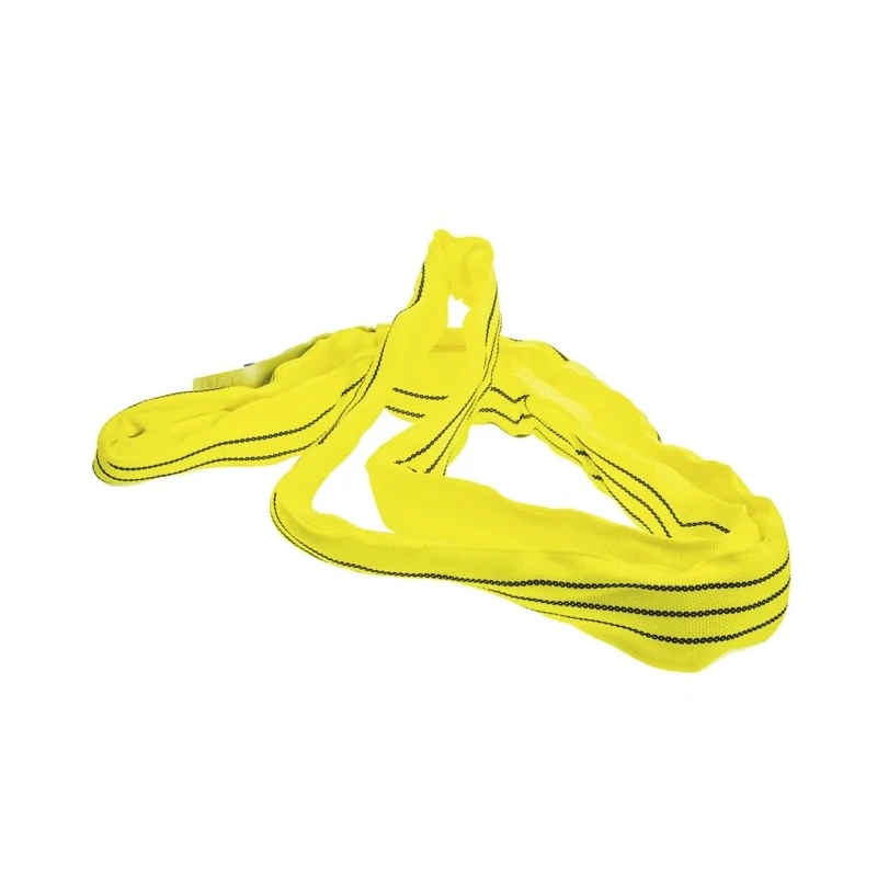 RS PRO 1 m Yellow Lifting Sling Round, 3 t Load Capacity 729-2978