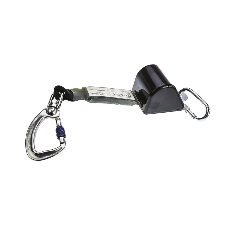 RS PRO Retractable Fall Arrest Lanyard Single Leg 2m Lifeline Length Carabiner Connection 729-3098