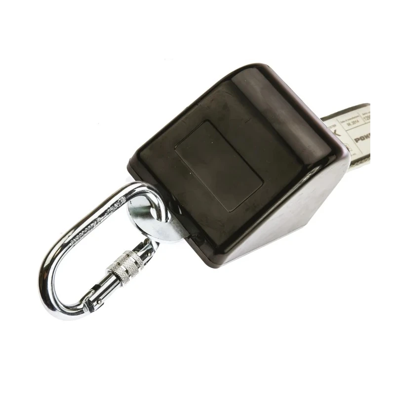 RS PRO Retractable Fall Arrest Lanyard Single Leg 2m Lifeline Length Carabiner Connection 729-3098