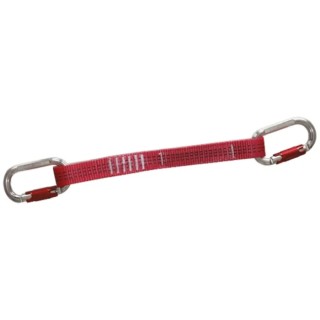 Certex Bridon Lifting Systems Work Positioning Lanyard 0.35 m Polyester Tape with Twist Lock Snap Hook 09A0105