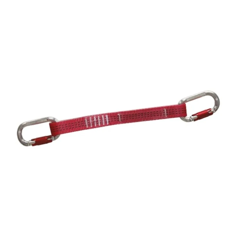 Certex Bridon Lifting Systems Work Positioning Lanyard 0.35 m Polyester Tape with Twist Lock Snap Hook 09A0105