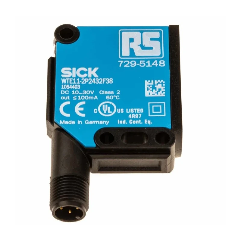 RS PRO Diffuse Photoelectric Sensor Block Sensor 40 mm to 1 m PNP Output IP67 729-5148