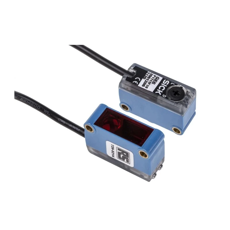 RS PRO Through Beam Receiver Photoelectric Sensor Block Style, 15 m Detection Range, 24V DC, PNP Output, IP67 729-5214