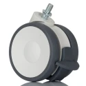 Tente Institutional Swivel Castor, Polyurethane Wheel, 100 mm Diameter, 100 kg Load Capacity, Ball Bearing Hub 00907638