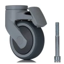 Tente Swivel Castor 100 kg Load Capacity 100 mm Thermoplastic Rubber Wheel 5377 PJP 100 P30-11 (Levina)