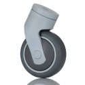 Tente Swivel Castor 75 kg Load Capacity 75 mm Thermoplastic Rubber Wheel 5320 PJP 075 S70 M10x15 (Levina)
