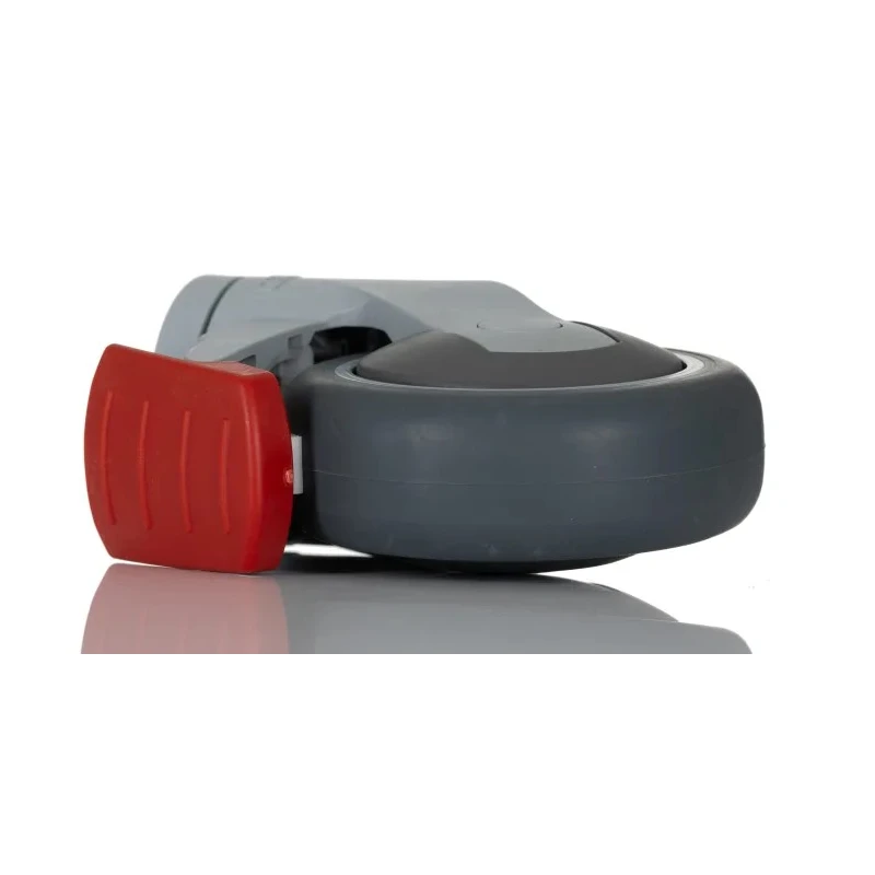 Tente Swivel Castor 75 kg Load Capacity 75 mm Wheel Diameter Thermoplastic Rubber 5325 PJP 075 S70 M10x15 (Levina)