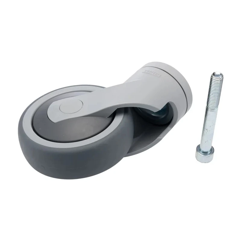 Tente Swivel Castor 100 kg Load Capacity 100 mm Polypropylene Wheel 5370PJP100P30-13 7001