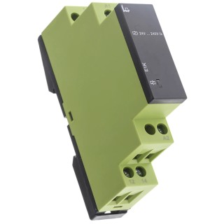 Tele ENYA Series Coupling Relay Interface Relay DIN Rail Mount 24, 240V AC/DC Coil Voltage 1CO Contact E1K 24-240VACDC