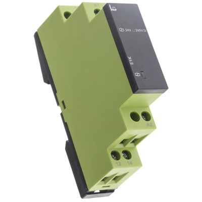 Tele ENYA Series Coupling Relay Interface Relay DIN Rail Mount 24, 240V AC/DC Coil Voltage 1CO Contact E1K 24-240VACDC