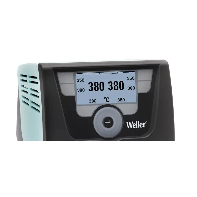 Weller WX 2021 Soldering Station 240 W, 230V Input Voltage, 2 Outputs, ESD Safe LCD Display T0053422699N