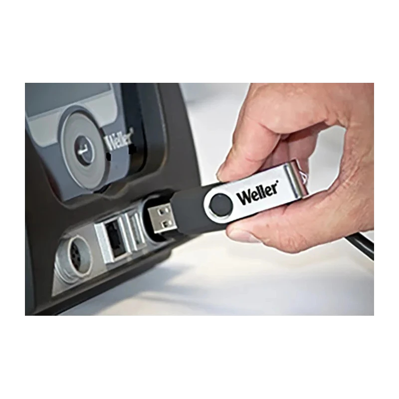 Weller WX 2021 Soldering Station 240 W, 230V Input Voltage, 2 Outputs, ESD Safe LCD Display T0053422699N