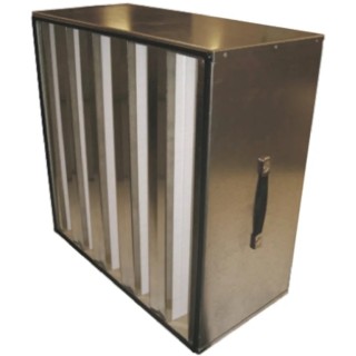 RS PRO Fibreglass HEPA Filter H11 Grade 610 mm x 610 mm x 292 mm 730-3110
