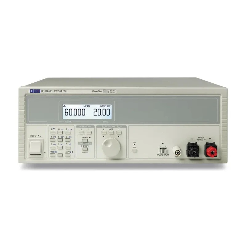 Aim-TTi Digital Bench Power Supply 0 V ac to 60 V, 1.2 kW, 50 A Max QPX1200S
