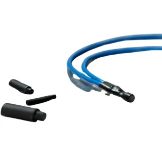 HellermannTyton Halogen Free End Cap Black 3 mm Sleeve Diameter x 20 mm Length 3:1 Shrink Ratio 416-00000 PEC-3/1-PO-X-BK