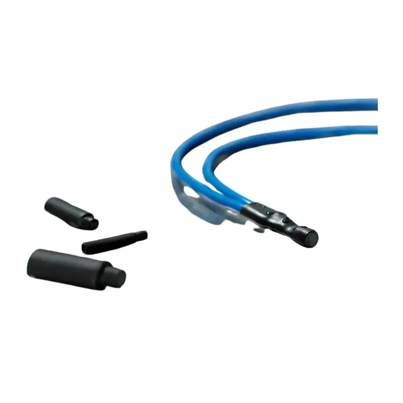 HellermannTyton Halogen Free End Cap Black 3 mm Sleeve Diameter x 20 mm Length 3:1 Shrink Ratio 416-00000 PEC-3/1-PO-X-BK