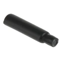 HellermannTyton Halogen Free End Cap Black 3 mm Sleeve Diameter x 20 mm Length 3:1 Shrink Ratio 416-00000 PEC-3/1-PO-X-BK