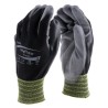 Ansell HyFlex 11-601 Black Nylon Work Gloves Size 8 Polyurethane Coating 11601080