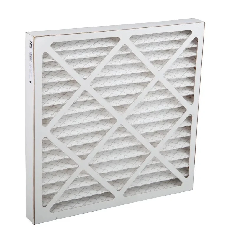 RS PRO Pleated Panel HVAC Air Filter G4 Grade 8 MERV Rating 445 mm x 445 mm x 45 mm 730-2873