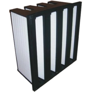RS PRO Fibreglass Compact Rigid Bag Filter F7 Grade 13 MERV Rating 592mm x 592mm x 292mm 730-2928