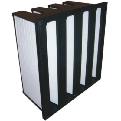 RS PRO Fibreglass Compact Rigid Bag Filter F7 Grade 13 MERV Rating 592mm x 592mm x 292mm 730-2928