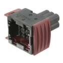 TE Connectivity Junior Power Timer Automotive Connector Female Black Cable 6 Way Crimp Termination 1-963212-1