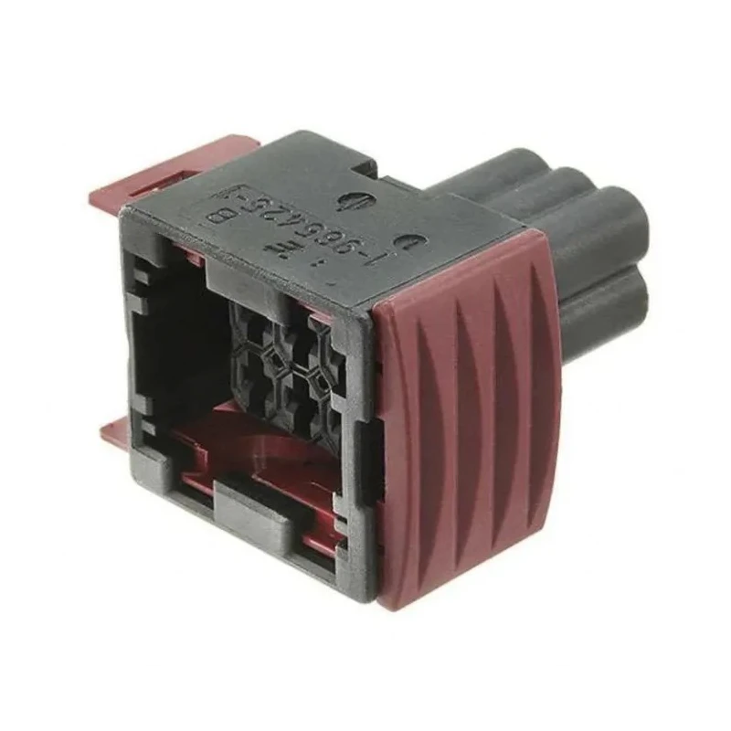 TE Connectivity Junior Power Timer Automotive Connector Female Grey Cable 6 Way Crimp Termination 2-963212-1